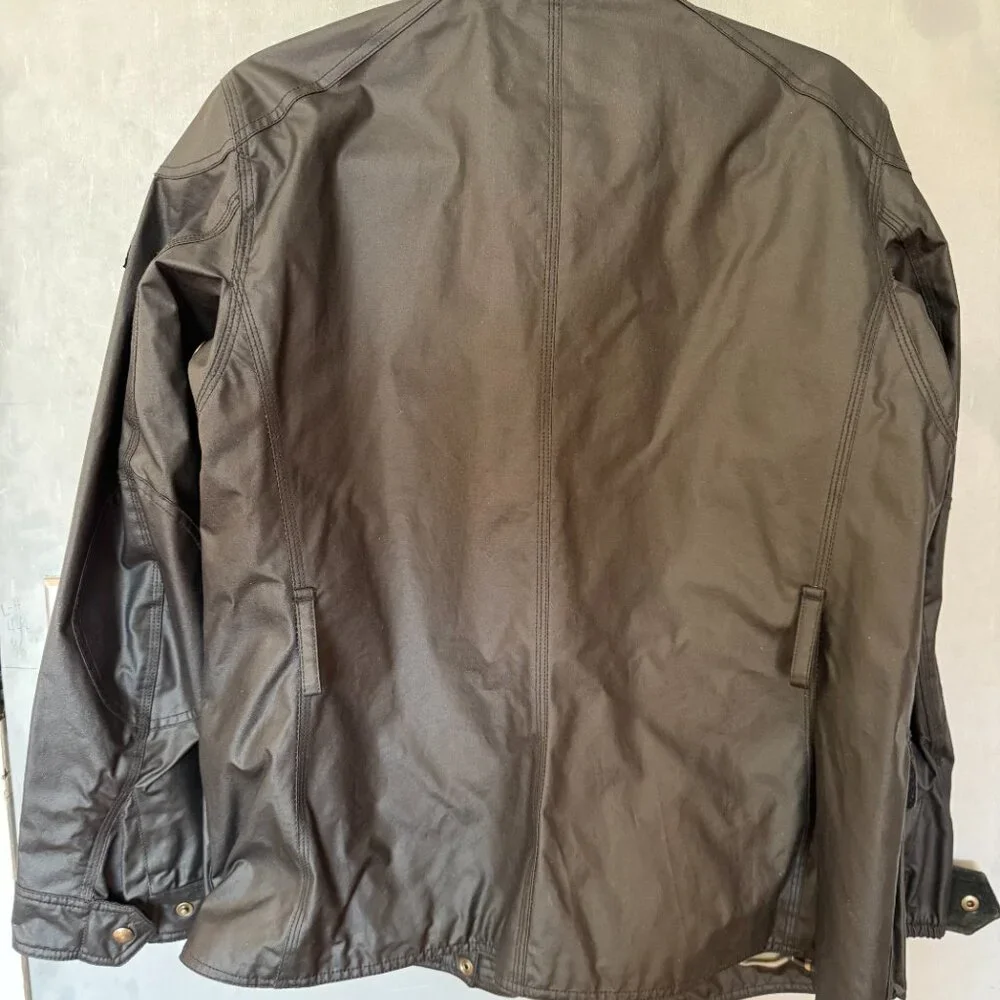 Belstaff Roadmaster Jacket (Winter Blue) w Belt - Picture 4 of 4